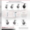 Service Caster 8 Inch Heavy Duty Glass Filled Nylon Caster Set with Roller Bearings, 4PK SCC-35S820-GFNR-4 - alternate 4